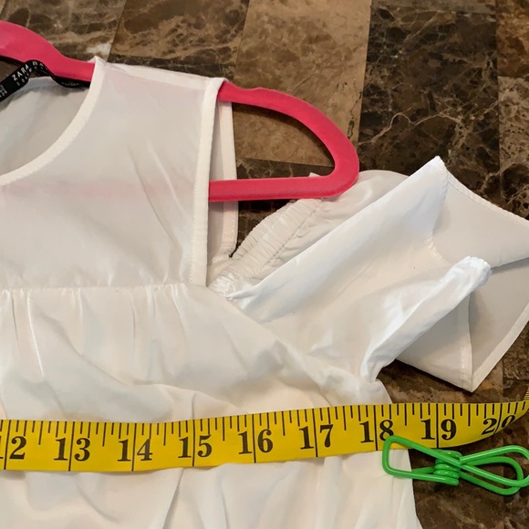 Zara cold shoulder Romper/dress/shorts - Picture 4 of 9